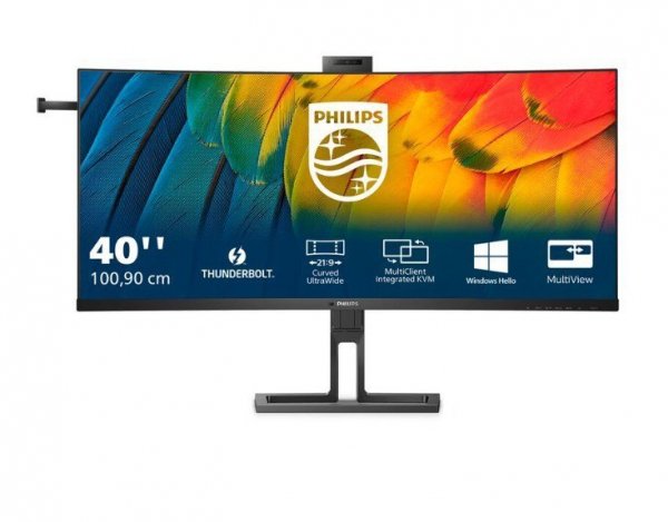 Monitor 40B1U6903CH 40 cali Curved IPS HDMIx2 DP HAS USB-C Kamera