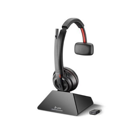Zestaw słuchawkowy Savi 8210 UC z certyfikatem Microsoft Teams DECT 1880-1900 MHz USB-A  8D3F1AA#ABB