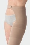 JUZO SOFT Pończocha pojedyncza z  przypięciem w pasie I stopnia kompresji  (18-21mmHg)
