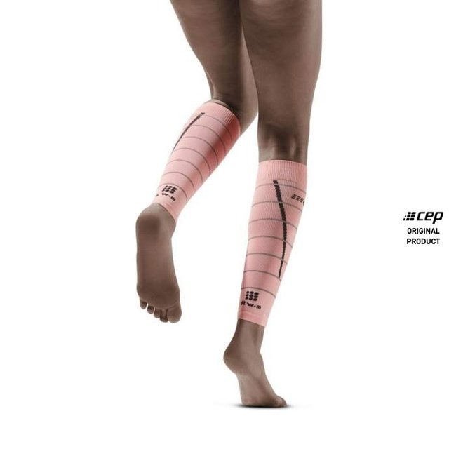 CEP Opaski kompresyjne odblaskowe REFLECTIVE dla kobiet (20-30mmHg)