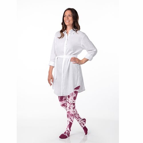 JUZO INSPIRATION Pończochy samonośne uciskowe I stopnia kompresji  (18-21mmHg) BATIK Collection
