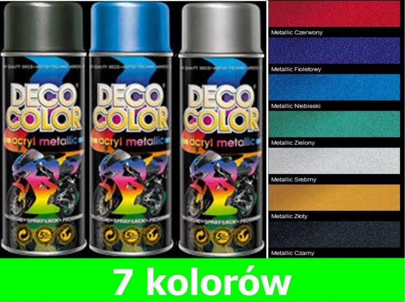 deco color metalic paltea kolorow