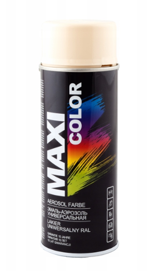 Kość słoniowa lakier farba spray maxi RAL 1015 emalia uniwersalna 400 ml 