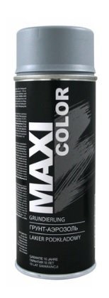 MAXI COLOR farba antykorozyjna podkładowa spray szary 400ml 