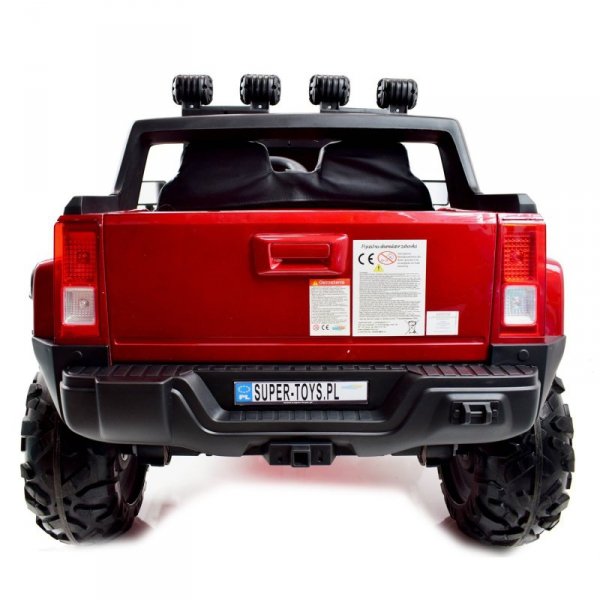 Mega Dwuosobowy Dzip Wolny Start Miekkie Kola Exclusive Lakier Daszek Hc9188 Jeepy Na Akumulator Pojazdy Dla Dzieci