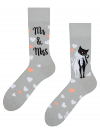 Svatební kočky - Ponožky Good Mood