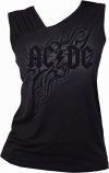 AC/DC Tribal Slant Vest Spiral