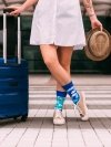 Airplanes & Clouds - Socks Good Mood
