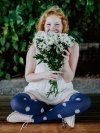 White Daisies - Knee Socks Good Mood