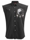Wolf Chi - Sleeveless Denim Spiral