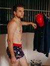 Firefighter - Mens Fitted Trunks