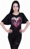 Heart of Dragons - Ladies Bat Top Spiral