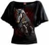 Infernal Unicorn - Ladies Bat Top Spiral
