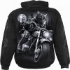 Nine Lives - Hoodie Spiral