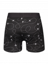 Plane Route - Mens Fitted Trunks - Good Mood
