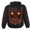 Skull Lava - Mikina -Spiral