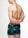 Vlk v splne  - Pánske Boxerky - Good Mood