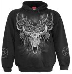 Horned Spirit Black - Hoodie Spiral