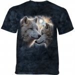 Moonlit Mates Wolf - The Mountain