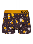 Coffee Beans - Mens Fitted Trunks - Good Mood