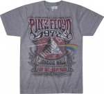 Pink Floyd Carnegie Hall Dark Heather - Liquid Blue 4XL