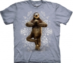 Namaste Sloth Yoga Grey - The Mountain