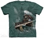 Koszulka z pociągiem Loco 74 -  The Mountain