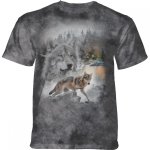 Grey Wolf Collage - The Mountain