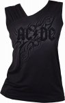 AC/DC Tribal Slant Vest Spiral- Ladies