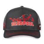 Deadpool Cap Black Marvel  - Šiltovka Capslab