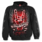 Live Loud - Mikina -Spiral