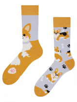 Pes Corgi - Ponožky Good Mood