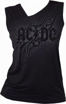 AC/DC Tribal Slant Vest Spiral