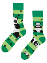 Panda a Pruhy - Ponožky Good Mood