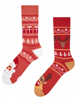 Santa's Reindeers - Warm Socks - Good Mood