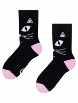 Cat's Gaze- Junior  Winter Socks - Good Mood