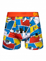 Colorful Comics - Mens Fitted Trunks Good Mood
