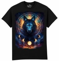 Dreamcatcher Wolf Black - TCH
