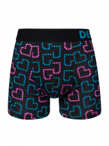 Pixel Hearts - Mens Fitted Trunks - Dedoles