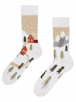 Joyful Snowman- Winter Socks - Good Mood