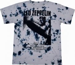 Koszulka Led Zeppelin UK 69 - Liquid Blue