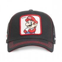 Super Mario Bros Cap Black - Czapka Capslab