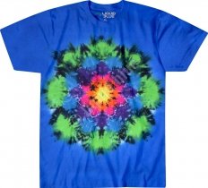 Rainbow Mandala - Liquid Blue