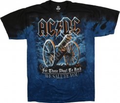 ACDC 21 Gun Salute - Liquid Blue