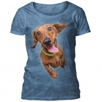 Flying Dachshund - The Mountain Dámske