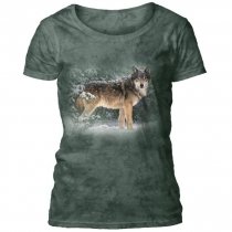 Snowfall Wolf - The Mountain Dámske