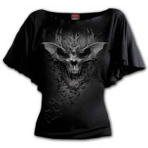 Bat Skull - Bat Spiral Ladies