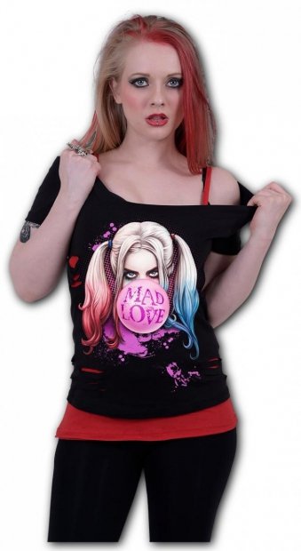 Harley Quinn Mad Love - 2in1 Ladies Spiral