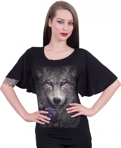 Wolf Roses Bat - Spiral – Ladies