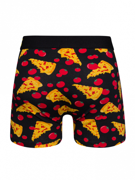 Sýrová pizza - Pánské Boxerky - Good Mood